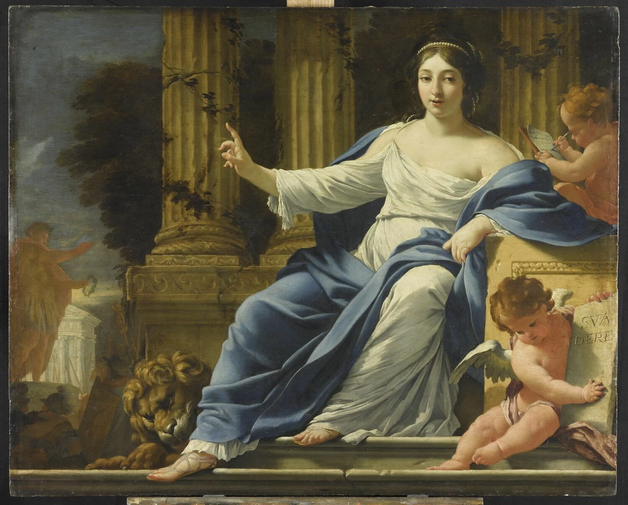 Polymnia la musa dell'eloquenza - Louvre, Parigi